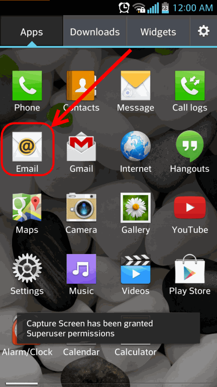 Hướng dẫn mail trên Android